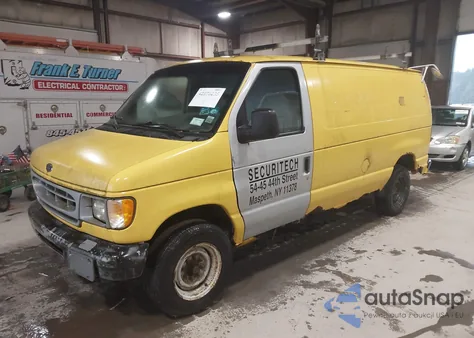 1999 Ford Econoline E250 Van из США, поврежденный, VIN 1FTPE2425XHB92390